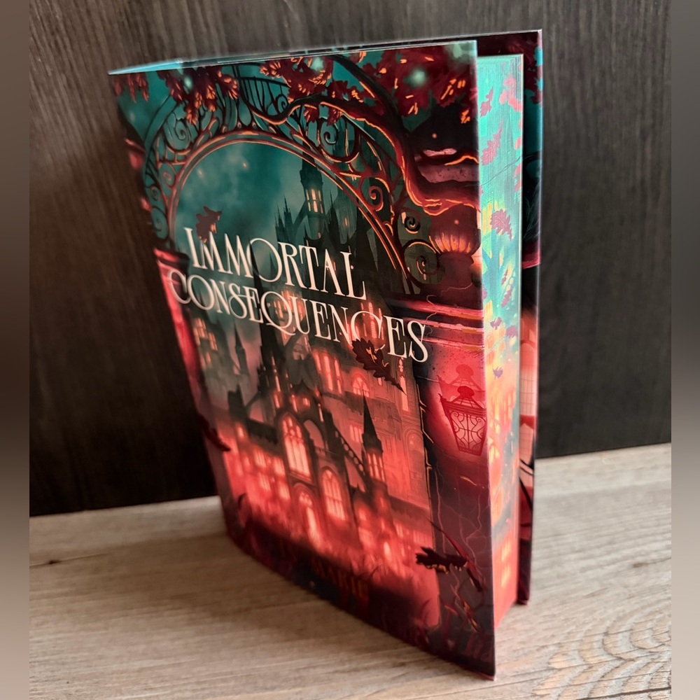 Fairyloot Immortal Consequences by I.V. Marie - August YA Pick
